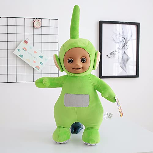 TTHH Muñeca De Bebé Teletubbies, Juguetes De Peluche De Película De Dibujos Animados, Mochila para Sofá, Decoración del Hogar, Regalo De Cumpleaños Y Navidad para Niños Green