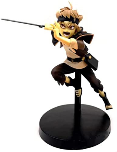 TXYANG Black Clover - Figuras de acción, colección Anime de Asta Estatua, PVC respetuoso con el medio ambiente