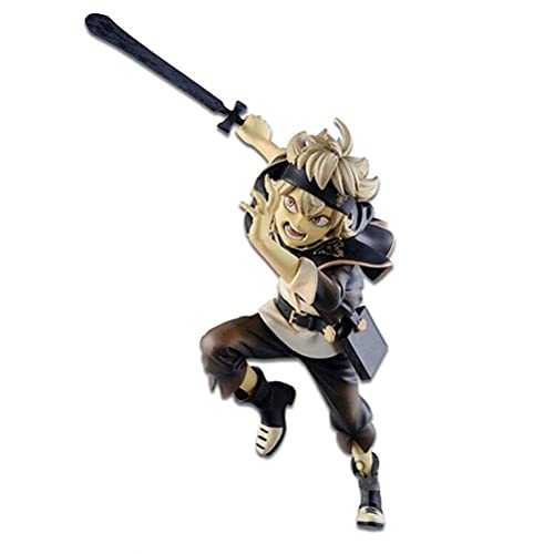 TXYANG Black Clover - Figuras de acción, colección Anime de Asta Estatua, PVC respetuoso con el medio ambiente