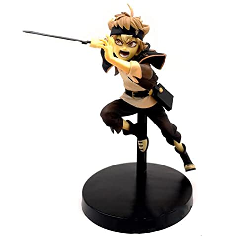 TXYANG Black Clover - Figuras de acción, colección Anime de Asta Estatua, PVC respetuoso con el medio ambiente