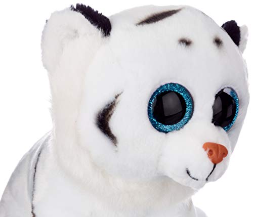 TY - Classics Tundra, tigre de peluche, 23 cm, color blanco (90219TY) , color/modelo surtido