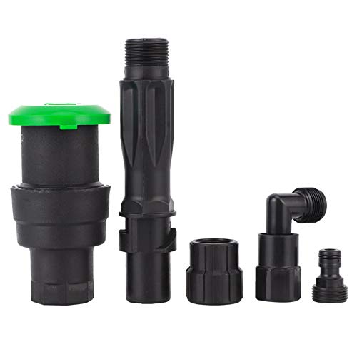 Válvula de entrada de agua estable de conector rápido de manguera práctica de cobre de rosca hembra,(5 piece set 1 inch 32mm internal teeth dn25)