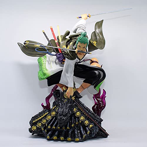 VFFREGE V One Piece Wano Country Dragón Negro Roronoa Zoro Figuras De Anime Figuras DecoracióN Adornos Coleccionables Juguete Muñecos Y Figuras De Acción Modelo De Personaje/Anime Hobby ColeccióN PVC