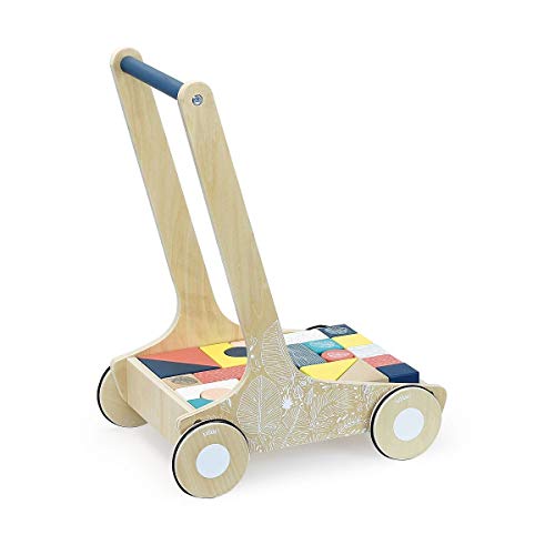 Vilac- Chariot de Cubes Sous la canopée Pelotas para bebés, Multicolor (1061)