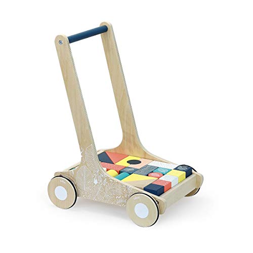 Vilac- Chariot de Cubes Sous la canopée Pelotas para bebés, Multicolor (1061)