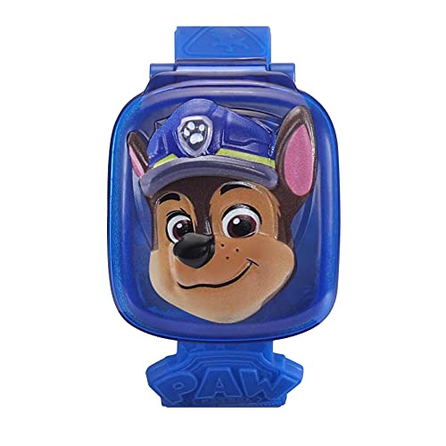 VTech VTech-123-525522 Patrulla Canina La Película, Reloj Educativo de Chase, Juguete Interactivo para niños +3 años, Voces Originales de los Personajes, versión ESP (3480-525522), Color