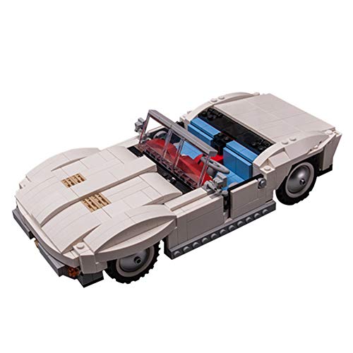 WDLY 650 PCS Bloque De Construcción Compatible con Lego Chevrolet Corvette Coche Deportivo, Puzzle Técnica Técnica Super Racing RC Kit, Juguete De Ladrillos para Adulto O Niño