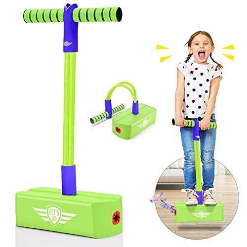 wetepuxi Pogo Stick Juguetes para Niños de 3 4 5 6 7 8 9 10 11 12 Años, Regalo Niño 3-12 Años Pogo Saltador Niños Juguetes Niñas de 3-12 Años Skip It