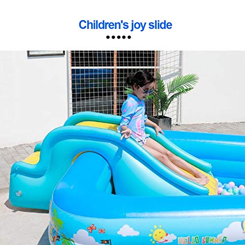 WGXY Piscina Inflable 260 * 175 * 65cm Gigante de la Familia Inflable Piscina, Piscinas inflables niños Piscina Family Infantil para los Adultos de los niños bebés A los Dos al Aire Libre jardín