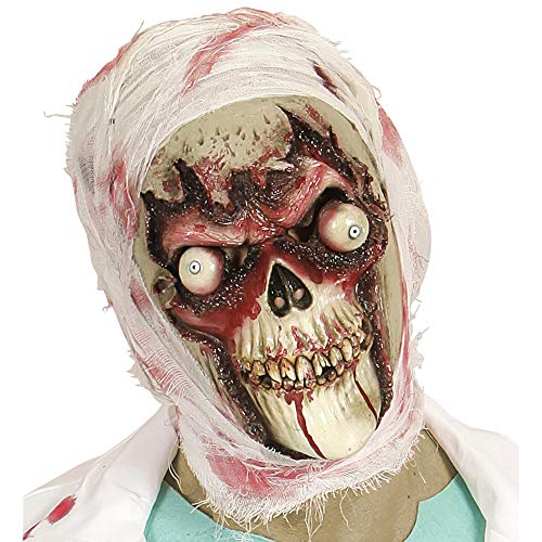 WIDMANN VD-WDM96571 - Máscara de calavera zombi, talla única