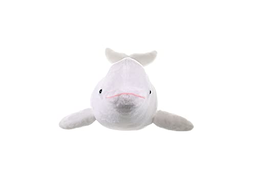 Wild Republic Peluche Beluga Cuddlekins, 30cm