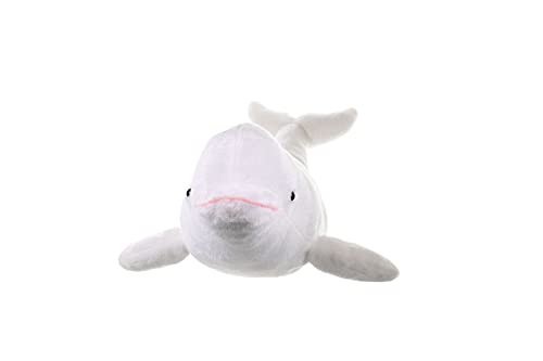 Wild Republic Peluche Beluga Cuddlekins, 30cm