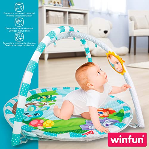 winfun 46697 - Alfombra Actividades Bosque c/15 Bolas +0m