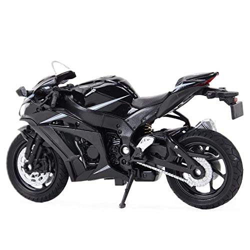 wljions Modelo de Motocicleta de Juguete 1:18 para Ka-WA-sa-ki 2017 Ninja ZX-10RR Vehículos Fundidos A Presión Coleccionables Pasatiempos Modelo De Motocicleta Juguetes