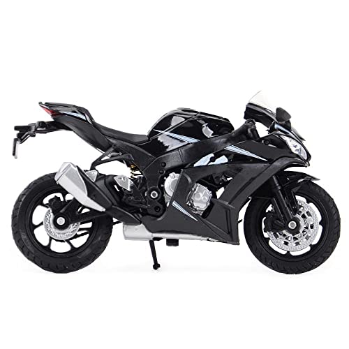 wljions Modelo de Motocicleta de Juguete 1:18 para Ka-WA-sa-ki 2017 Ninja ZX-10RR Vehículos Fundidos A Presión Coleccionables Pasatiempos Modelo De Motocicleta Juguetes