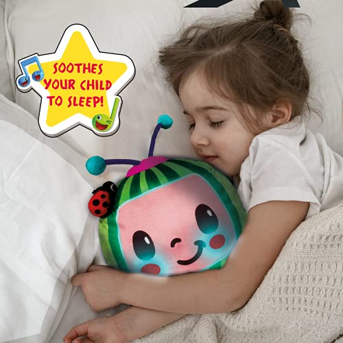 WOW! STUFF CoComelon Toys - Chupete musical para dormir, juguete de aprendizaje preescolar que reproduce 6 canciones para dormir y luz nocturna para niños pequeños, niñas y niños a partir de 2 años