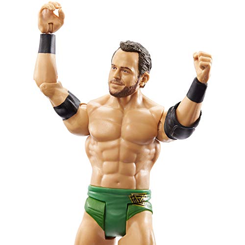 WWE Figura Roderick Strong, muñeco articulado de Juguete (Mattel GTG18)