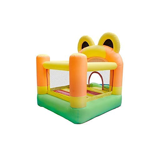 WYQQ Castillo Inflable para niños, Patio de Juegos de Dibujos Animados, al Aire Libre, niños, tobogán, Salto, trampolín Hinchable, Parque de Atracciones de Juego Suave