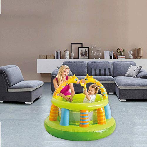 WZHZJ Valla Castillos Hinchables Juguete de Arrastre Piscina Hinchable en la Piscina Cubierta Juego de la Piscina Inflable Castillo de Juguete Juego Valla Mejor Regalo for los niños