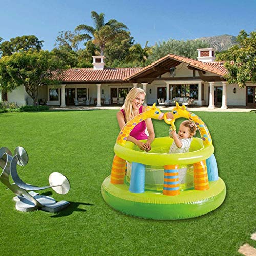 WZHZJ Valla Castillos Hinchables Juguete de Arrastre Piscina Hinchable en la Piscina Cubierta Juego de la Piscina Inflable Castillo de Juguete Juego Valla Mejor Regalo for los niños