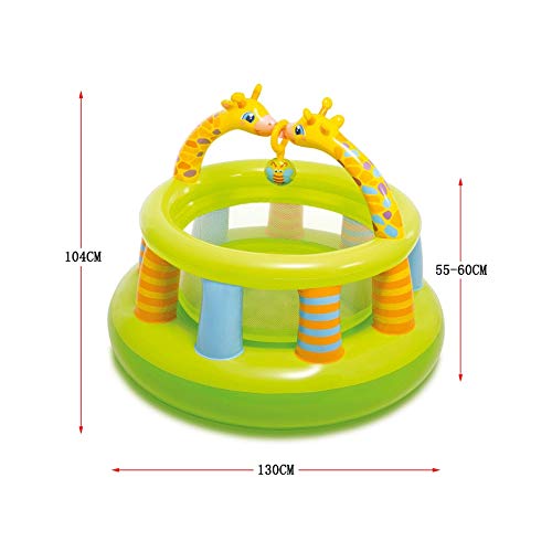 WZHZJ Valla Castillos Hinchables Juguete de Arrastre Piscina Hinchable en la Piscina Cubierta Juego de la Piscina Inflable Castillo de Juguete Juego Valla Mejor Regalo for los niños