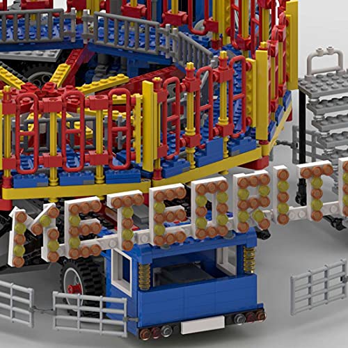 Xshion Modelo MOC-80218 de bloques de construcción modular para casa 2062, bloques de construcción compatibles con Lego 10261,10247,10257, 71040