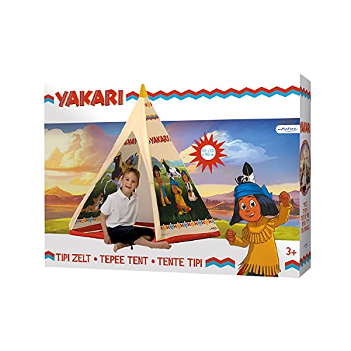 Yakari John 78607 - Tienda de Tipi (100 x 100 x 140 cm)