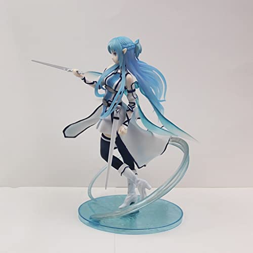 Yanshangqi Espada de Arte en línea: la Batalla del Agua Sprits Asuna CLORURO DE POLIVINILO Figura 9 Pulgadas (no VERSIÓN Original)