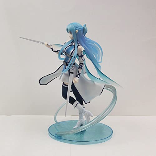 Yanshangqi Sword Art Online: La Batalla de Las secuencias de Agua Espíritu Asuna Permanente CLORURO DE POLIVINILO Figura 9 Pulgadas (No Versión Original)