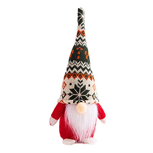 Yasu7 - Muñeca sueca de peluche para niños, regalo para decoración de vacaciones, recién nacido, juguete GIF