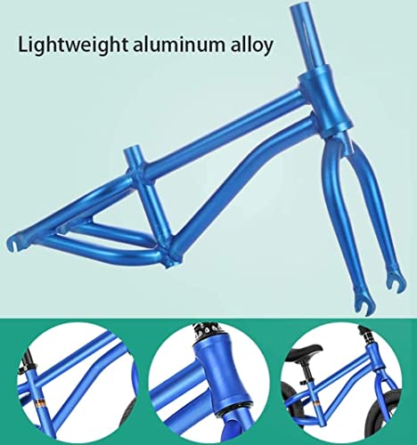 YoJolee Bicicleta de Marco de Acero al Carbono de 12", Asiento tapizado de Bicicletas for niños de Chico de Estilo Libre sin Pedal, for niños pequeños de 3 a 5 años.