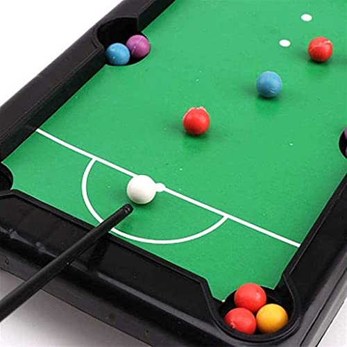 YQTXDS Kids Puzzle Mini Snooker Billiards, Juego de Mesa de Billar, Juego de Arcade en Miniatura Smulated ta (artefacto al Aire Libre)