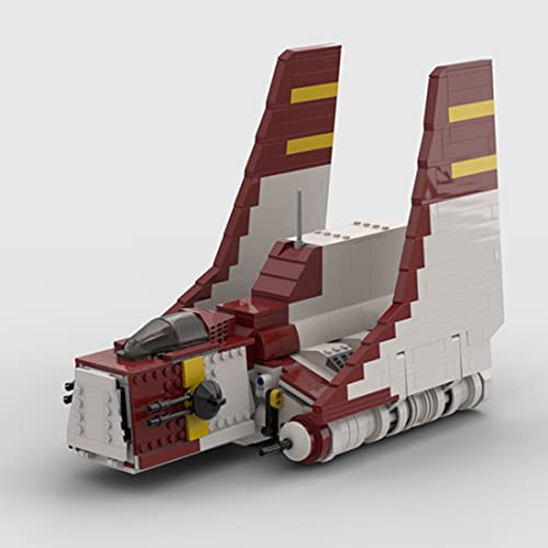 YUNXIAO Serie de bloques de construcción de tecnológica – 830 piezas Sci-Fi MOC-65355 The NU-Class Clone Shuttel MOC MOC-65355 Walker Space Juguete, compatible con Lego Star Wars