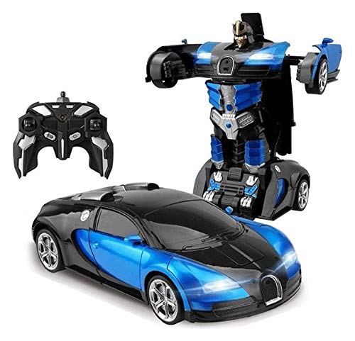 YYQIANG Deformación Control remoto Coche King Kong Autobot Recargable Niño Gesto Inducción Robot Control Remoto Control Rotativo Rotativo Drift Coche Mini Control Remoto Robot Robot Aficiones infantil