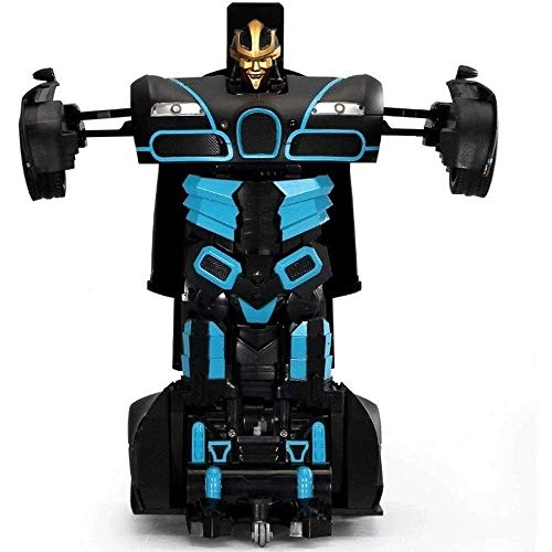 ZAKRLYB Gesto de detección Deformación Robot King Kong Juguete Drift Racing Niños de Carga a Distancia de Control de automóvil en Movimiento Boy Regalo 2.4G RC Stunt Transformers Robot de Coches