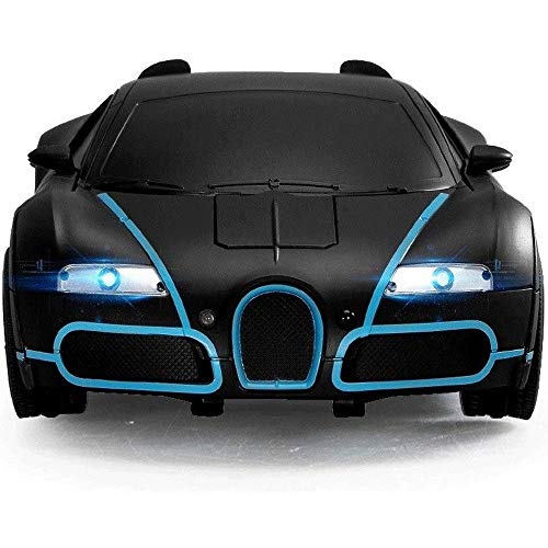 ZAKRLYB Gesto de detección Deformación Robot King Kong Juguete Drift Racing Niños de Carga a Distancia de Control de automóvil en Movimiento Boy Regalo 2.4G RC Stunt Transformers Robot de Coches