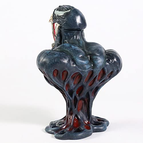 ZKZY The Amazing Bust of Venom Spiderman,PVC Collection Model Toys