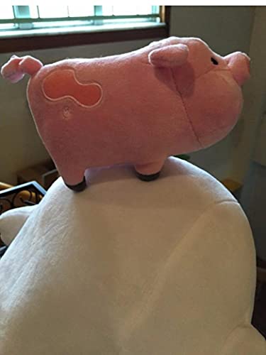 Zonster 1pc Juguetes De Peluche Gravedad Falls Mayor Mabel Pink Pig Muñecas, 18cm Regalos Stuffe Waddles Relleno Muñecas De Cumpleaños De Los Niños