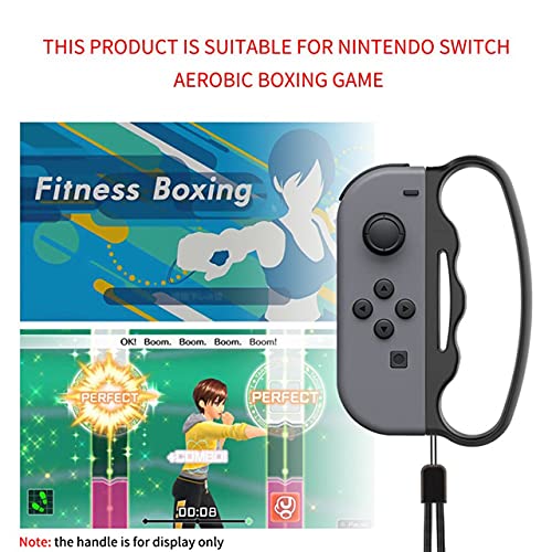 1 par de Agarre de Boxeo para Nintend para Switch Joy-con Fitness Boxing Game Fit Accesorios de Cierre de Boxeo Mango Color Aleatorio