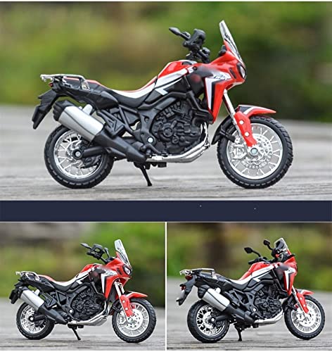 1/18 Vehículos Fundidos A Presión Coleccionables Juguetes Modelo De Motocicleta para Honda Africa Twin DCT