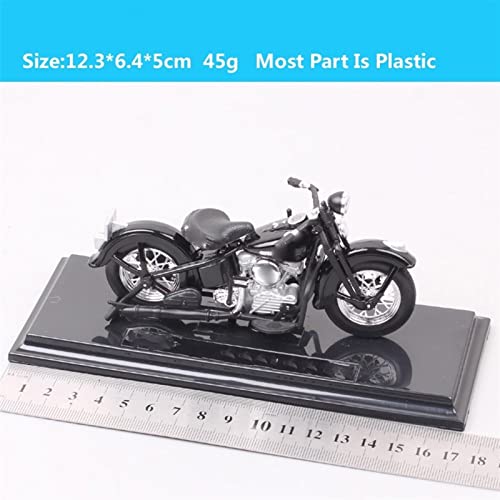 1:18 Vintage 1948 para Harley FL Panhead Big Twin Engine Bike Diecast Modelo De Motocicleta Die Cast Motocicleta