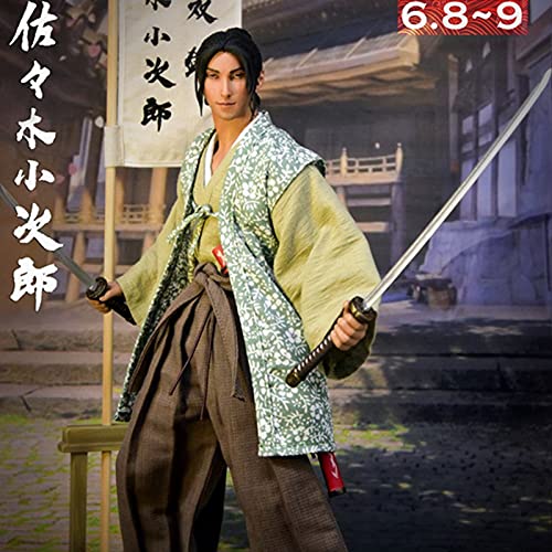 1/6 Figura Samurái Japonesa Figura De Acción De Espadachín Conjunto Figuras De Acción Samurái Que Incluye Cabeza Y Ropa.