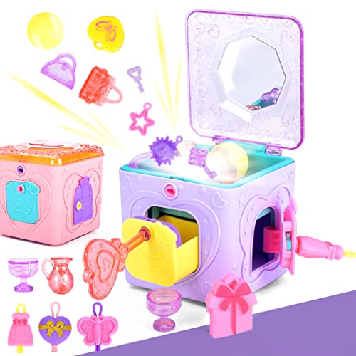 16MG 8x9x8cm/3.15x3.54x3.15in Kids Pretend Jewelry Blind Box Educativo Play House Toy Girls Best GiftTreasure Cajas