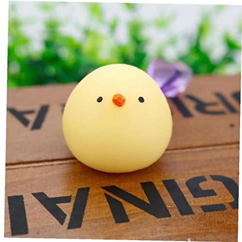 1pc Mini Polluelos Squeeze Toys Animal Antiestrés Mochi Squishy Toy Funny Chiste Regalo para Niños Adultos