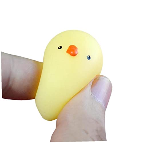 1pc Mini Polluelos Squeeze Toys Animal Antiestrés Mochi Squishy Toy Funny Chiste Regalo para Niños Adultos