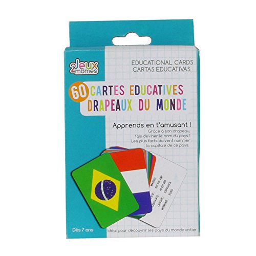 2 Jeux Momes Cmea5032 – Tarjetas Educatives País Y Banderas