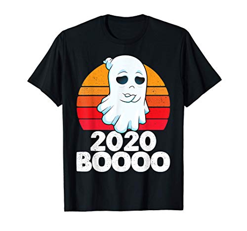 2020 Boo Sad Ghost Is Boo Sheet Funny Halloween Costume Pun Camiseta