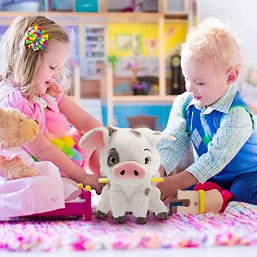 22cm Moana Pet Pig Pua animales de peluche almohada de felpa película para mascotas forma realista de dibujos animados lindo juguete de felpa muñeca suave