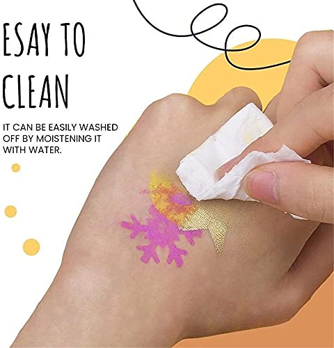 2pcs Finger Picture Pad Funny Finger Painting Kit,Washable Finger Paint DIY Ink Pad Mud,Painting Kids Early Learning Toy（6 Colors + 12 Colors）