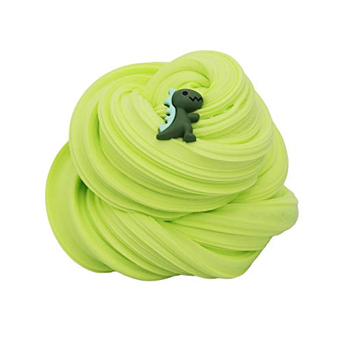 3 Pack Butter Slime Kit,Cloud Slime Kit,Fluffy Slime Putty Slime,Slime de Dinosaurio Verde,Slime de Sirena Azul,Slime de Helado Amarillo,Regalo para niñas y niños